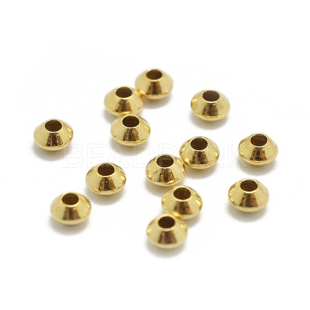 Yellow Gold Filled Spacer Beads