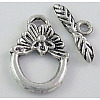 Tibetan Silver Toggle Clasps A0122Y-1