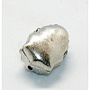 Platinum Alloy Rhinestone Beads ALRI-H169-2-2