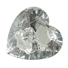 2-Hole Acrylic Faceted Heart Sewing Buttons AR2970-16MM-02-1