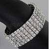 Girlfriend Valentines Day Gifts Wedding Diamond Bracelets B115-5-2