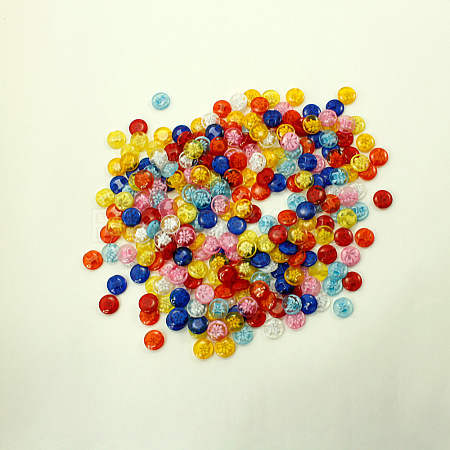 Translucent Pattern Mixed Color Buttons NNA0VFG-1