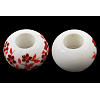 Handmade Porcelain European Beads CF265Y-1