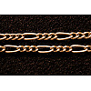 Iron Handmade Chains Figaro Chains Mother-Son Chains CHSM001Y-R-2