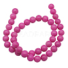 Natural Mashan Jade Beads Strands DJAD-12D-30-2