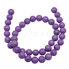 Natural Mashan Jade Beads Strands DJAD-8D-24-2-2