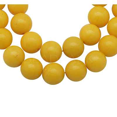 Natural Mashan Jade Beads Strands DJAD-8D-07-1