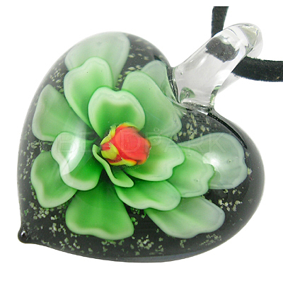 Handmade Lampwork Pendants DP361J-1