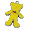 Alloy Enamel Pendants EAP047Y-3-1