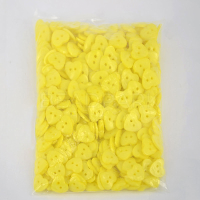Lovely Heart Shaped Buttons NNA0VBS-1
