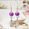 Dangle Earrings EJEW-JE00173-M-4