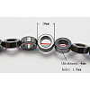 Non-Magnetic Synthetic Hematite Beads Strands G-H1290-1-1