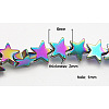 Non-Magnetic Synthetic Hematite Beads G-Q519-1-1
