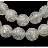 Synthetic Crackle Quartz Beads Strands G-SF6MM-43-1
