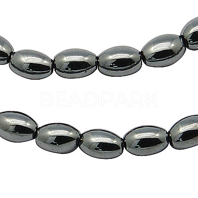 Non-Magnetic Synthetic Hematite Beads G-H1079-1-1