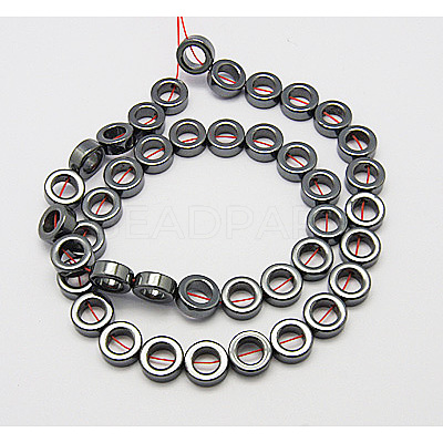 Non-Magnetic Synthetic Hematite Beads Strands G-H1290-1-1