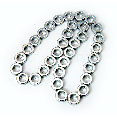 Non-Magnetic Synthetic Hematite Beads Strands G-Q664-2-1