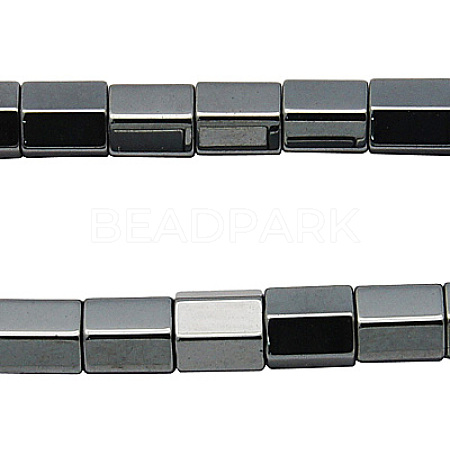 Magnetic Synthetic Hematite Beads Strands G-H1092-1-1