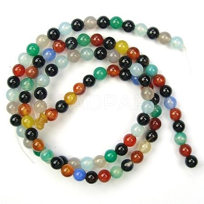 16 inch Round Gemstone Strands GSR6mmC136-1
