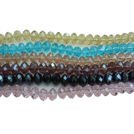 Handmade Glass Beads Strands GS011M-1
