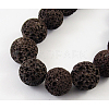 Natural Lava Rock Beads Strands GVS002Y-1