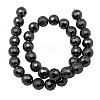 Non-Magnetic Synthetic Hematite Beads Strands HEMA-14D-3-2