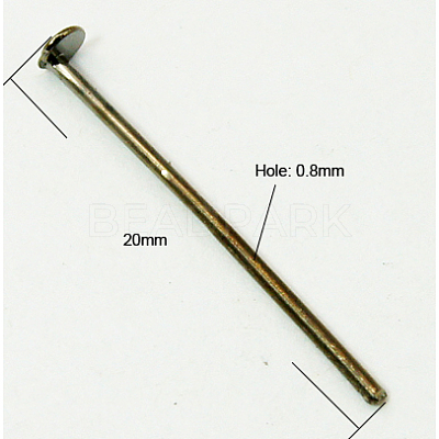 Iron Flat Head Pins HPB2.0CM-NF-1