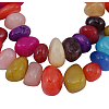 Natural Yellow Jade Beads Strands JBS001-46-1