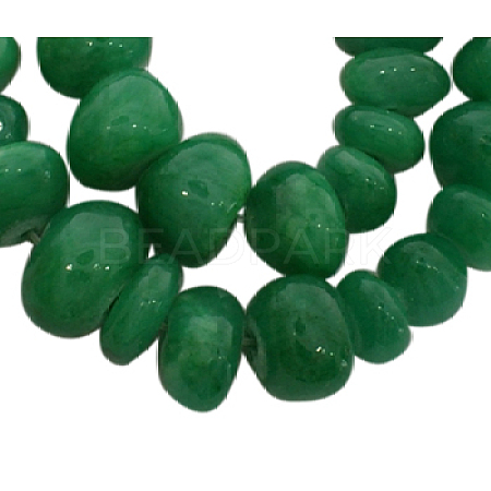 Dyed Natural Yellow Jade Beads JBS001-S5-1