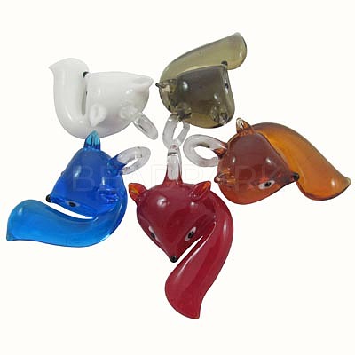 Handmade Lampwork Pendants LAMP-X340-M-1
