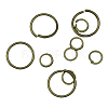 Iron Jump Rings and Split Rings M-JR001Y-AB-1