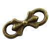 Tibetan Style Bowknot Links connectors MLF0975Y-NF-1