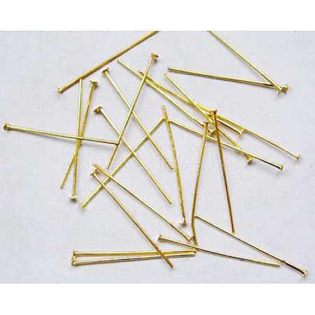Iron Flat Head Pins NHPG28mm-1