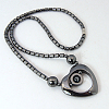 Magnetic Synthetic Hematite Necklaces NJEW-C021-1-1