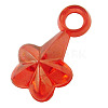 Transparent Acrylic Pendants PAB203Y-2