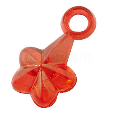 Transparent Acrylic Pendants PAB203Y-1