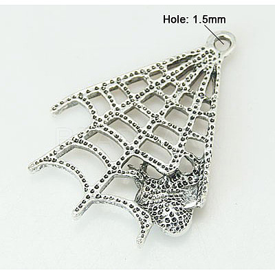 Halloween Jewelry Alloy Pendants PALLOY-3782-AS-LF-1