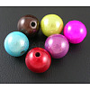 Spray Painted Acrylic Beads PB9575-1