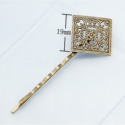 Iron Hair Bobby Pin Findings PHAR-B002-AB-1