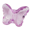 Transparent Acrylic Beads PL404Y-10-1