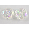 Transparent Acrylic Beads PL538-22-1