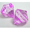 Transparent Acrylic Pendants DB28x31mmC40-2