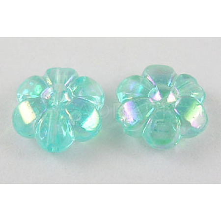 Transparent Acrylic Beads PL538-25-1