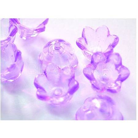Transparent Acrylic Beads PL548-4-1