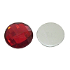 Acrylic Rhinestone Flat Back Cabochons PQO-20mm17-1