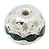 Brass Rhinestone Beads RB-A011-8mm-08S-1