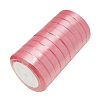 Breast Cancer Pink Awareness Ribbon Making Materials Single Face Satin Ribbon RC12mmY082-1