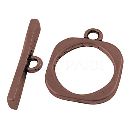 Tibetan Style Toggle Clasps RLF11246Y-NF-1