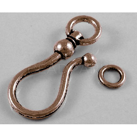 Tibetan Style S Hook Clasps RLF5091Y-NF-1