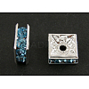 Rhinestone Spacer Beads RSB074NF-13S-1